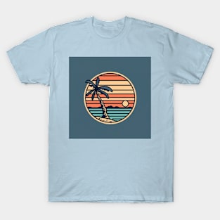 Palm Tree Sunset T-Shirt